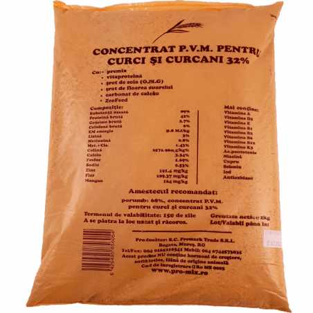 Promix curci si curcani 32% 5kg